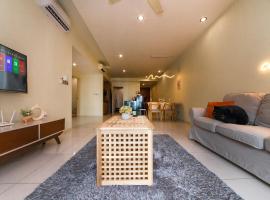 Impiana East Ledang Cream Cozy Suite 2Br 6pax by Our Stay, apartment in Kangkar Pendas