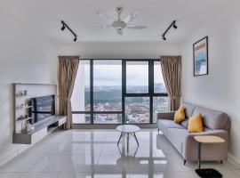 Mosaic 1BR, WIFI, walking distance to Mid Valley JB, apartment in Johor Bahru