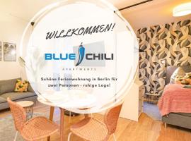 Blue Chili 33 - Modernes & gemütliches Business Apartment am Airport BER, hotel econômico em Schönefeld