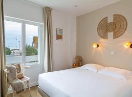 Hôtel De La Plage, hotel v destinácii Courseulles-sur-Mer