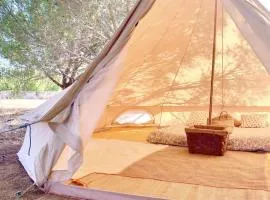 Glamping with Yoga and Natural Pool near Fuseta Beach