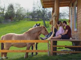 Maringotka, luxusní stan v destinaci Třebívlice