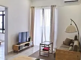 MUJI Cosy Level 25th Room Amber Residence @ Quayside Mall Rimbayu Near to Masha Oasis Tenby KLIA Kota Kemuning