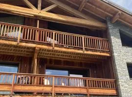 Chalet Apalosa - SPA nordique & Vue montagne 6-9 pers à Montvalezan