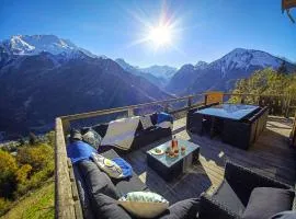 Unique à Champagny l'appartement Panoramik dans un Chalet d'Alpage avec une vue exceptionnelle