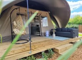 Glampinglodge 2 pers met hottub