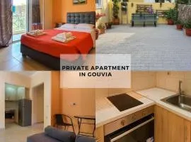 Private apartment near Gouvia Village 1F