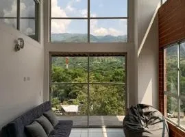 Agradable apartasol duplex