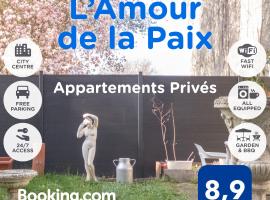 L'Amour de la Paix - Centre-Ville - Jardin - TV65"PrimeVideo - Géré par Presta-Zen'Services, hotel v destinácii Verdun