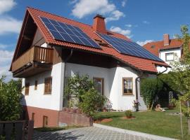 Wohnung in Hauptmannsgrün, hotel in Heinsdorfergrund