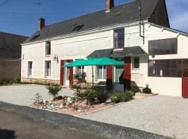 Longère à la campagne au calme: Villiers-sur-Loir şehrinde bir otel