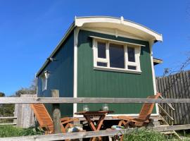 Miners_meadow self contained Shepherds hut, luxury tent in Redruth