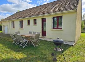 Maison avec vue sur étang dans le Perche, üdülőház 