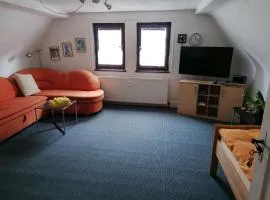 Großes Gästezimmer mit Kühlschrank