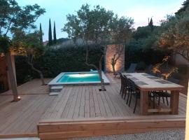 Villa en Provence Summer Vibes, hotell i Puget-Ville