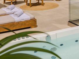 Veranda Suite，位于阿尔戈斯托利翁的带热水浴缸的酒店