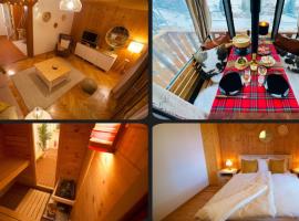 Serpolet - Chalet 6 personnes - Sauna, cabin in Leysin