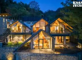 StayVista at Shai Sher Estate with Bonfire, BBQ and Lawn