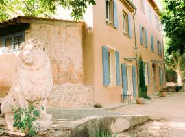 Gîte classé 3* dans magnifique bastide provençale – apartament w mieście Auriol