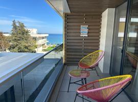 Astria by the Sea Apartment, hotel in Olimp