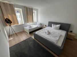 Zentrale Apartments in Bayreuth: Bayreuth şehrinde bir otel