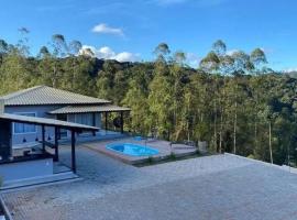 Casa de Campo completa nas montanhas capixabas、マレシャウ・フロリアノの別荘