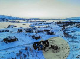 Cabin Aurora Borealis, hotel con parking en Sommarøy