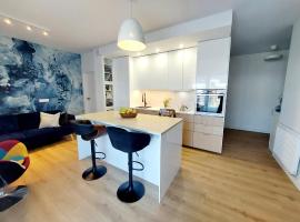 Luxury modern new apartment with garden Siechnice, family hotel in Siechnice