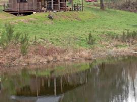 A la cabane des Bois dessus Tiny Gite, campingplads i Alligny-en-Morvan