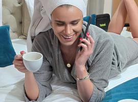 Design Apartment BUSINESS LUX 4 STAR "RIO" Completely Business LUX place in the City Center & FREE INCLUDED Industry optical WiFi & NETFLIX & Keyless code entry & FULL SMART APP & Kitchen & Washing machine & Wide terrace & SECURE 2 Parking place