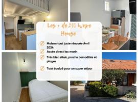 Maisonnette Au bord du lac Marin Port Leucate, дом у озера в аренду в городе Лёкат