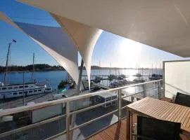 Apartment 23 "WindSegler", Blickrichtung Binnenhafen NordOffenes Meer