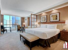 MGM Signature-15-611 Strip View Jacuzzi Studio, hótel í Las Vegas