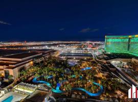 MGM Signature-20-608 1Br 2Ba Balcony Jacuzzi Suite, hotel en Las Vegas