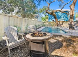 Downtown St Aug Home by Fountain of Youth Pool Spa by Beach Add Golf Cart, hotel em St. Augustine