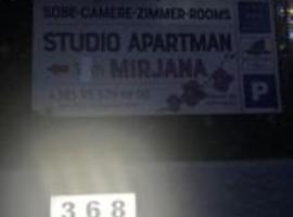 Studio apartman"Mirjana", Podhum 368, feriebolig i Podhum