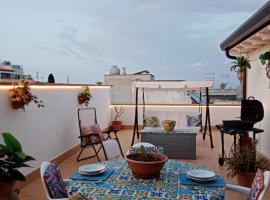 La Terrazza Solarium, apartman u gradu 'Santa Flavia'