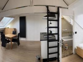 Studio met eigen badkamer en eigen keuken, hotell i Nijmegen