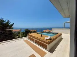 Luxury Seafront Villa with Rooftop Pool & Stunning Sea Views