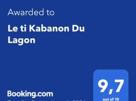 Le ti Kabanon Du Lagon โรงแรมในลาซาลีน เลอแบ็ง