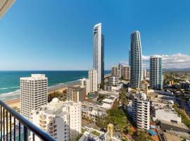 Cosy Studio with Stunning Ocean Views, hotel Gold Coastban