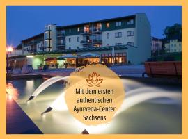 Hotel Am Kurhaus mit erstem Ayurveda Center Sachsens - direkt am Gesundheitsbad ACTINON & Kurpark โรงแรมในบาด ชเลมา