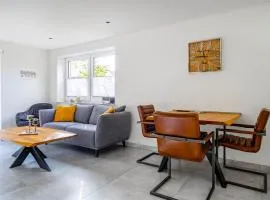Die Zimmerei 1, zentrale Lage, Erdgeschoss mit Terrasse, Hund willkommen!