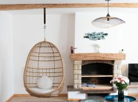 Les Frangines - maison de ville avec jardin Ault, hotel en Ault