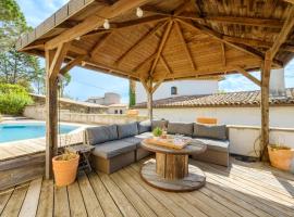 Loft 50m² Au Calme Avec Vue, hotel in Les Adrets de l'Esterel