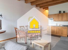 Cabana & 3 Appartements Le Resto, Le Bachut & Le Sud, vakantiewoning in Chalamont