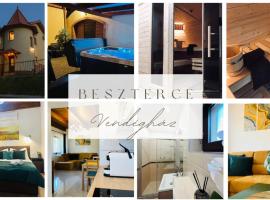Beszterce Vend&eacute;gh&aacute;z, hotel com spa em Salg&oacute;tarj&aacute;n