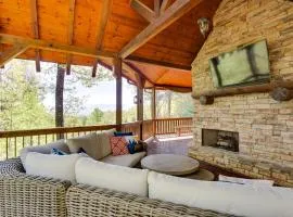 Ellijay Hideaway with Hot Tub, Views and Game Room!