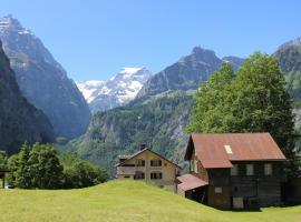 Berggasthaus Obbort, hotel na may parking sa Linthal