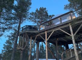 Jutulhytta，位于Litle Løkken的山林小屋